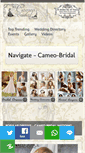 Mobile Screenshot of cameobridal.ie